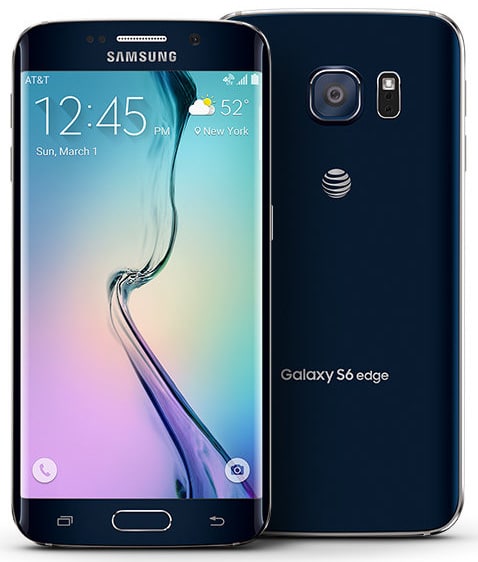 GALAXY S6 EDGE black