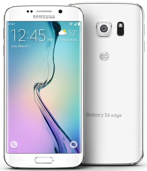 GALAXY S6 EDGE white