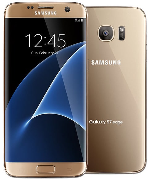 GALAXY S7 EDGE gold