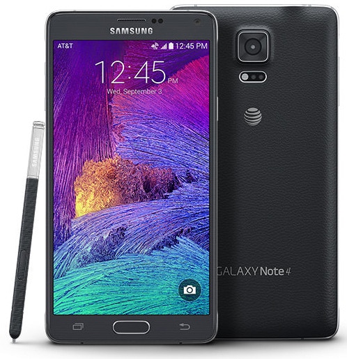 GALAXY NOTE 4 black