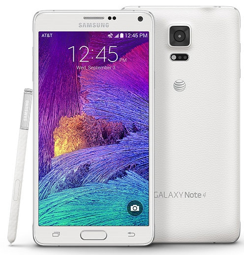 GALAXY NOTE 4 white