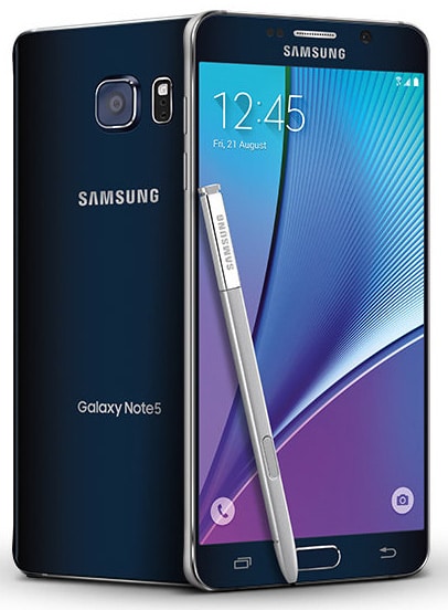 GALAXY NOTE 5 black
