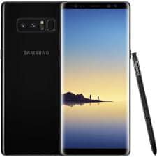 GALAXY NOTE 8 black
