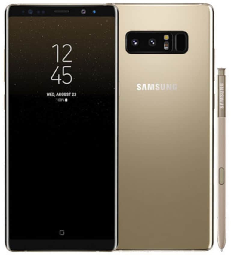 GALAXY NOTE 8 gold