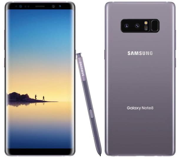 GALAXY NOTE 8 grey