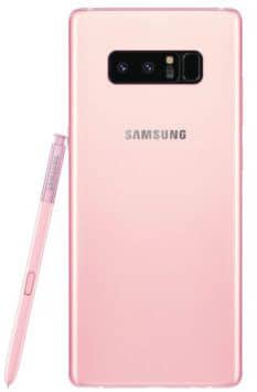GALAXY NOTE 8 pink