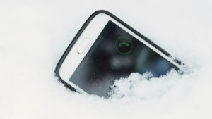 ZAGG Phone Repair in the winter