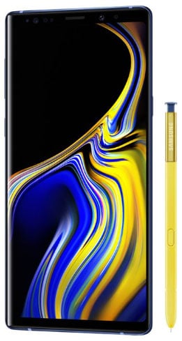 Galaxy note 9 Ocean Blue
