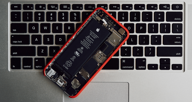 open-battery mail in phone repair