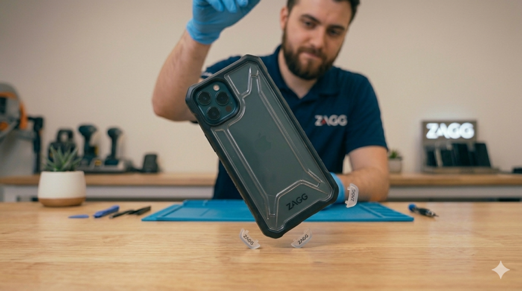 rugged protective case close-up